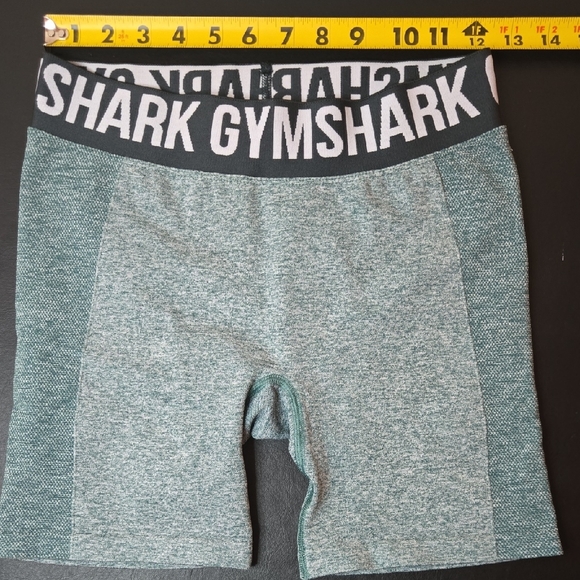 Gymshark Women's Teal Athletic Shorts - Picture 9 of 12